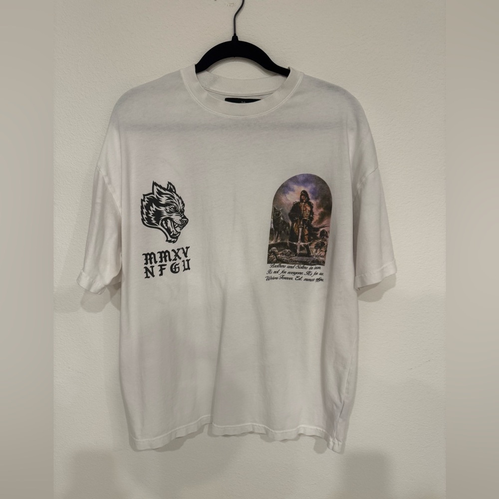 Darc Sport White Graphic Men's T-Shirt